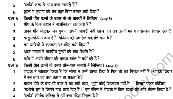 CBSE Class 8 Hindi Question Paper Set 3 Solved 2