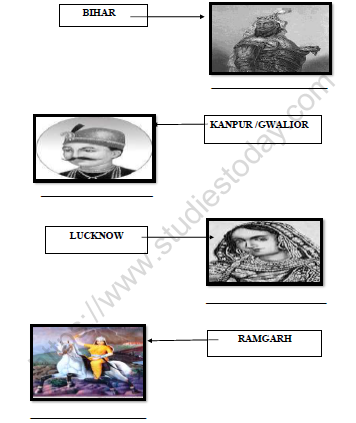 CBSE Class 8 Social Science When People Rebel 1857 And After Worksheet Set B