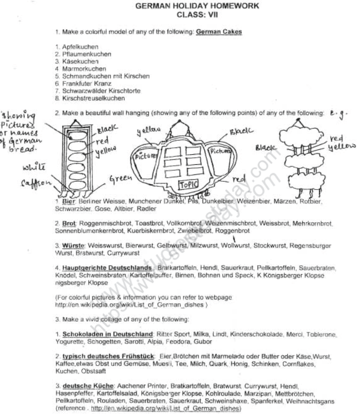 CBSE Class 7 Revision Question Papers Set B