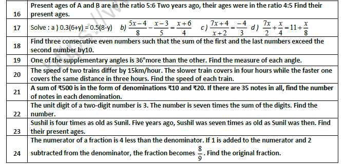 Class 8 Maths Mensuration Worksheet Set A 2