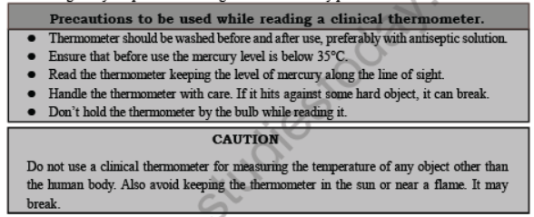 Class 7 Science Heat Advanced Notes