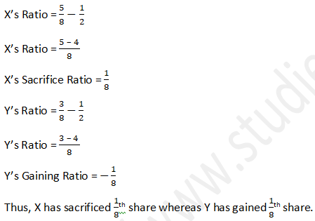 DK Goel Solutions Class 12 Accountancy Chapter 3 Change in Profit Sharing Ratio Among the Existing Partners-3