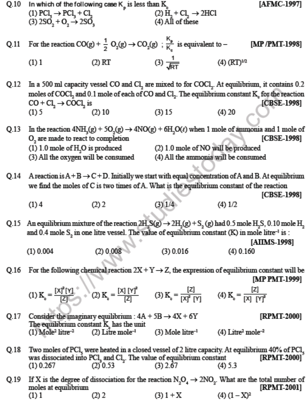 JEE Chemistry Environmental Chemistry MCQs D