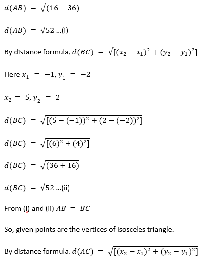 ML Aggarwal Solutions Class 10 Maths Chapter 11 Section Formula-17