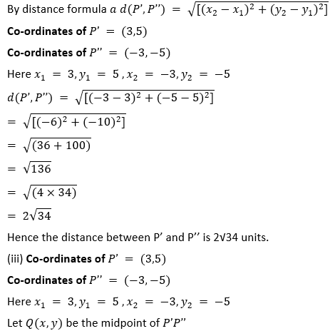 ML Aggarwal Solutions Class 10 Maths Chapter 11 Section Formula-2