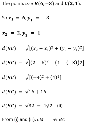 ML Aggarwal Solutions Class 10 Maths Chapter 11 Section Formula-24