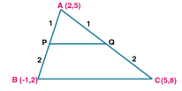 ML Aggarwal Solutions Class 10 Maths Chapter 11 Section Formula-25