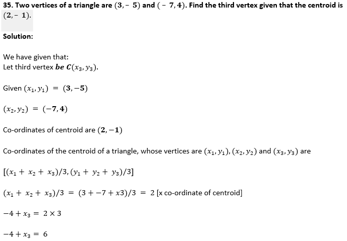 ML Aggarwal Solutions Class 10 Maths Chapter 11 Section Formula-30