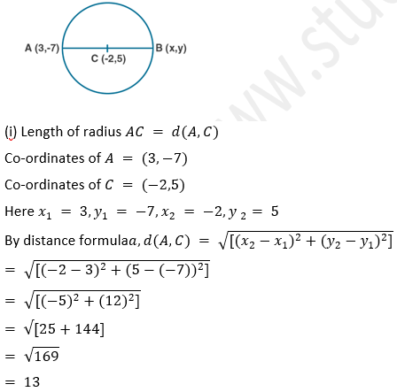 ML Aggarwal Solutions Class 10 Maths Chapter 11 Section Formula-5