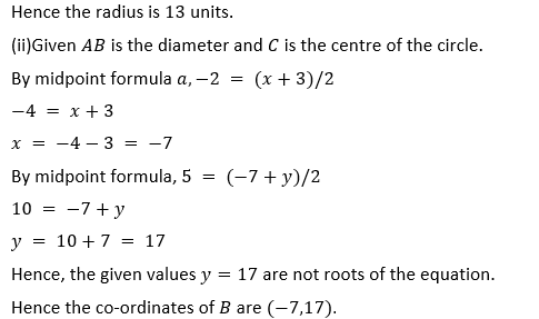 ML Aggarwal Solutions Class 10 Maths Chapter 11 Section Formula-6