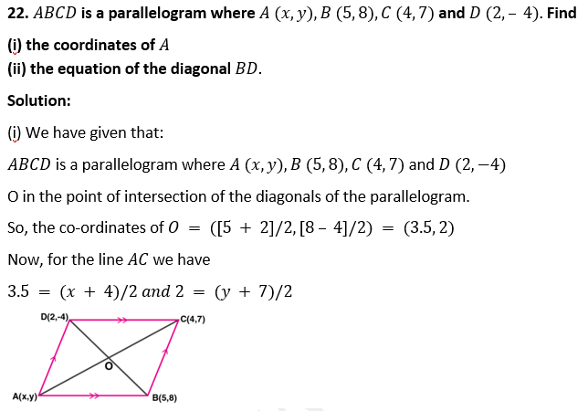 ML Aggarwal Solutions Class 10 Maths Chapter 12 Equation of Straight Line-7