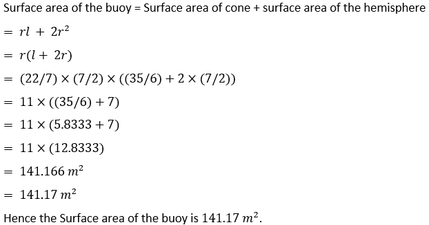 ML Aggarwal Solutions Class 10 Maths Chapter 17 Mensuration-44