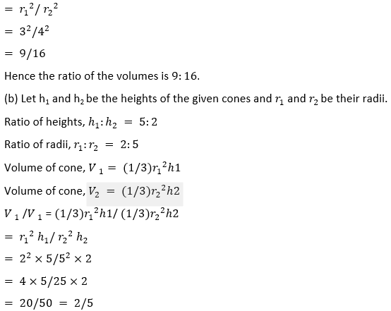ML Aggarwal Solutions Class 10 Maths Chapter 17 Mensuration-5