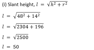 ML Aggarwal Solutions Class 10 Maths Chapter 17 Mensuration-9