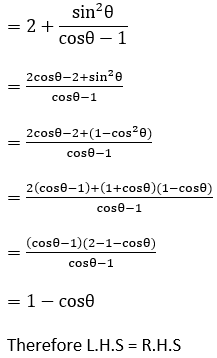 ML Aggarwal Solutions Class 10 Maths Chapter 18 Trigonometric Identities-45