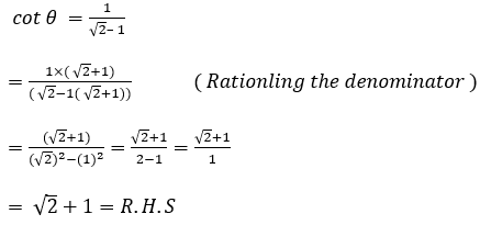 ML Aggarwal Solutions Class 10 Maths Chapter 18 Trigonometric Identities-54