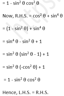 ML Aggarwal Solutions Class 10 Maths Chapter 18 Trigonometric Identities-66