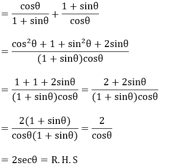 ML Aggarwal Solutions Class 10 Maths Chapter 18 Trigonometric Identities-68