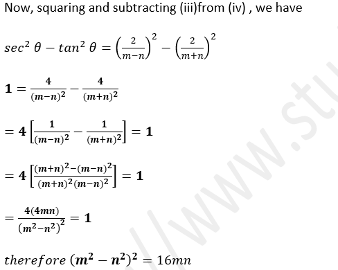 ML Aggarwal Solutions Class 10 Maths Chapter 18 Trigonometric Identities-83