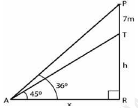 ML Aggarwal Solutions Class 10 Maths Chapter 20 Heights and Distances-51