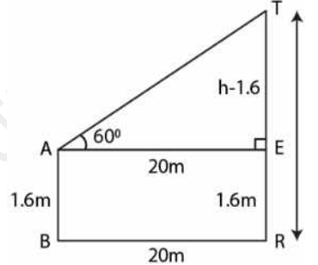 ML Aggarwal Solutions Class 10 Maths Chapter 20 Heights and Distances-52