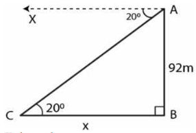 ML Aggarwal Solutions Class 10 Maths Chapter 20 Heights and Distances-8