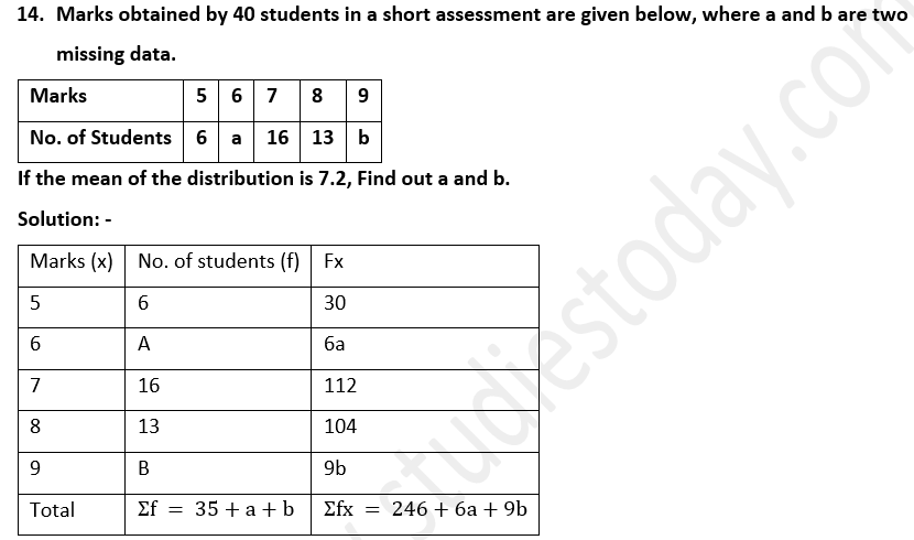 ML Aggarwal Solutions Class 10 Maths Chapter 21 Measures Of Central Tendency-11