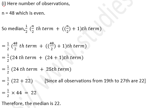 ML Aggarwal Solutions Class 10 Maths Chapter 21 Measures Of Central Tendency-47