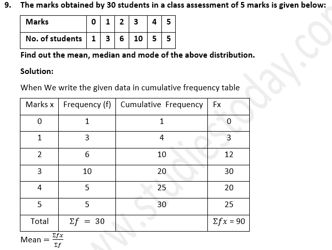 ML Aggarwal Solutions Class 10 Maths Chapter 21 Measures Of Central Tendency-55