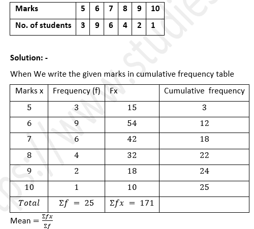ML Aggarwal Solutions Class 10 Maths Chapter 21 Measures Of Central Tendency-57