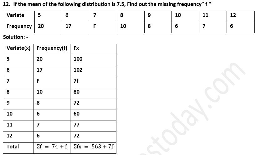 ML Aggarwal Solutions Class 10 Maths Chapter 21 Measures Of Central Tendency-8