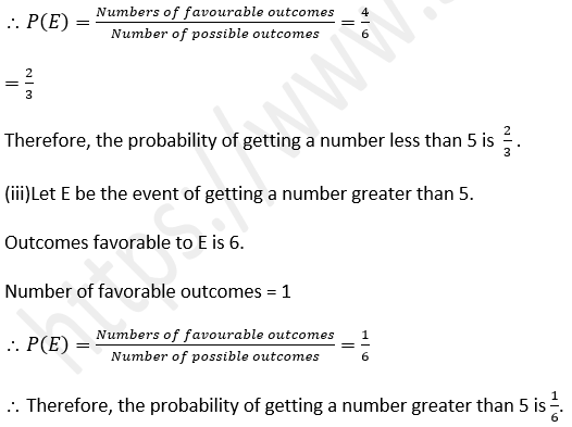 ML Aggarwal Solutions Class 10 Maths Chapter 22 Probability-18