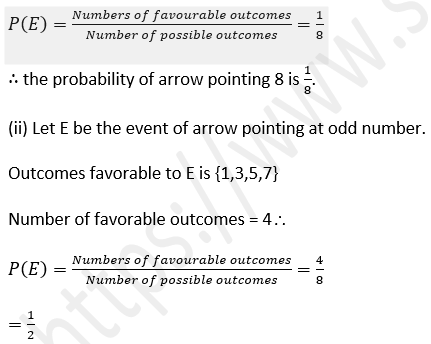 ML Aggarwal Solutions Class 10 Maths Chapter 22 Probability-26