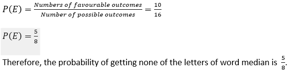 ML Aggarwal Solutions Class 10 Maths Chapter 22 Probability-29