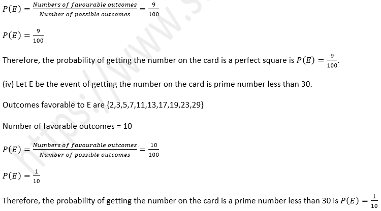 ML Aggarwal Solutions Class 10 Maths Chapter 22 Probability-47