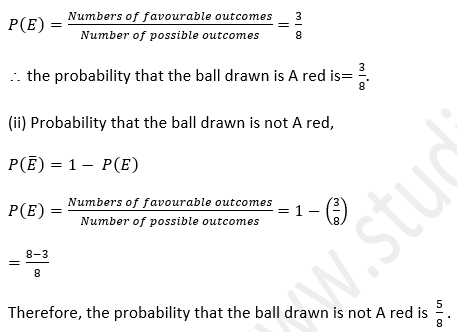 ML Aggarwal Solutions Class 10 Maths Chapter 22 Probability-5