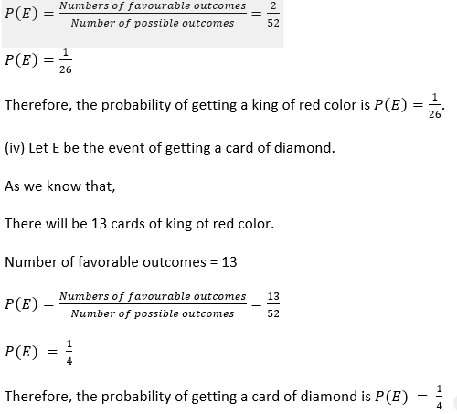 ML Aggarwal Solutions Class 10 Maths Chapter 22 Probability-52