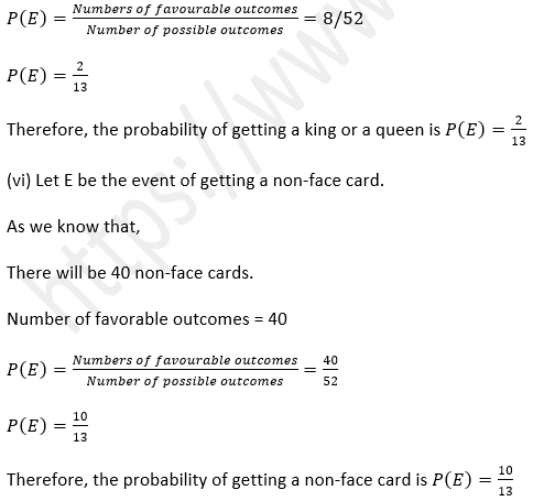 ML Aggarwal Solutions Class 10 Maths Chapter 22 Probability-53