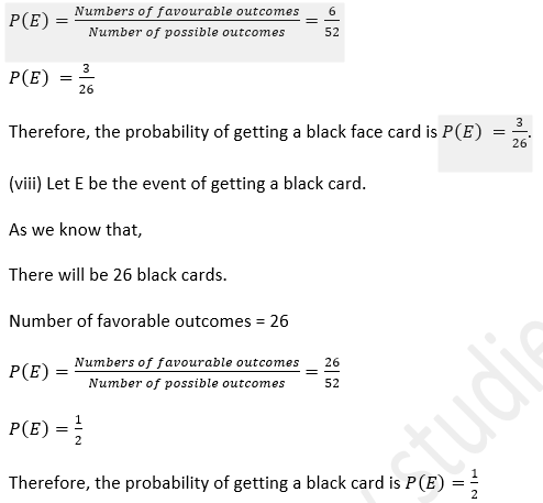 ML Aggarwal Solutions Class 10 Maths Chapter 22 Probability-54