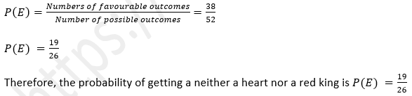 ML Aggarwal Solutions Class 10 Maths Chapter 22 Probability-57