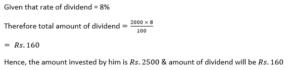 ML Aggarwal Solutions Class 10 Maths Chapter 3 Shares and Dividends-9