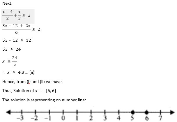 ML Aggarwal Solutions Class 10 Maths Chapter 4 Linear Inequations-14