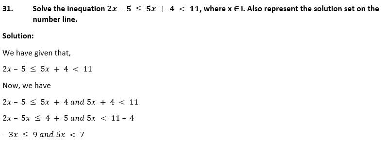 ML Aggarwal Solutions Class 10 Maths Chapter 4 Linear Inequations-36