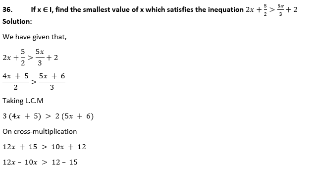 ML Aggarwal Solutions Class 10 Maths Chapter 4 Linear Inequations-43