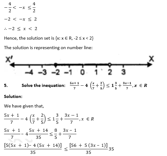 ML Aggarwal Solutions Class 10 Maths Chapter 4 Linear Inequations-54