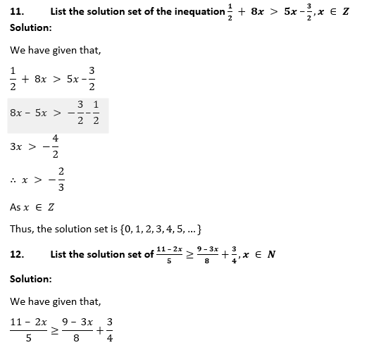 ML Aggarwal Solutions Class 10 Maths Chapter 4 Linear Inequations-7