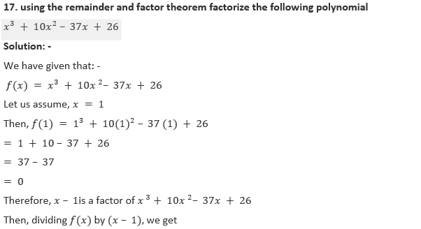 ML Aggarwal Solutions Class 10 Maths Chapter 6 Factorization-31