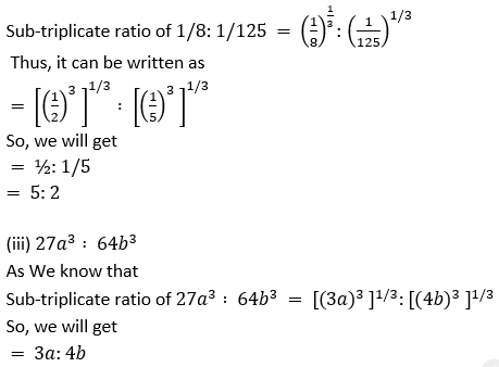 ML Aggarwal Solutions Class 10 Maths Chapter 7 Ratio and Proportion-1