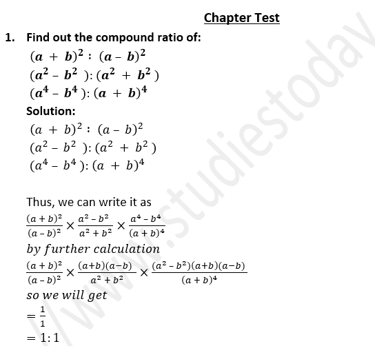 ML Aggarwal Solutions Class 10 Maths Chapter 7 Ratio and Proportion-100
