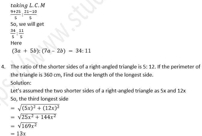 ML Aggarwal Solutions Class 10 Maths Chapter 7 Ratio and Proportion-102